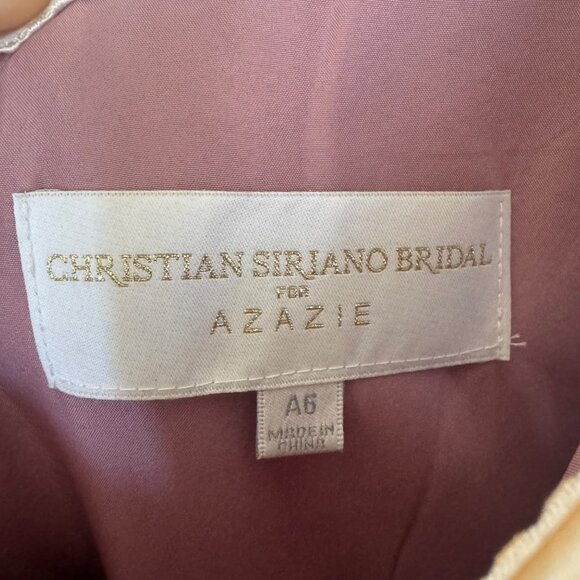 Azazie One-Shoulder Maxi Dress in Mauve - Picture 12 of 16